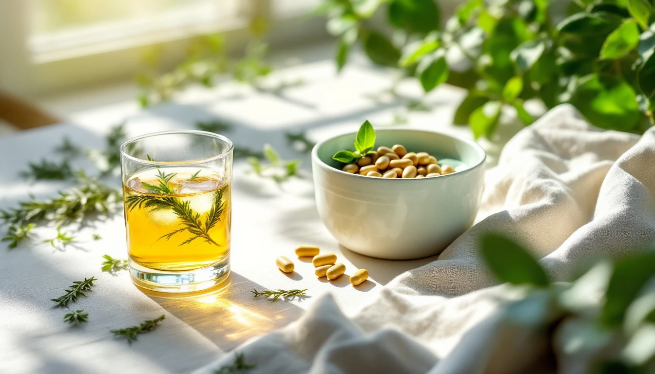 A morning adaptogen tonic